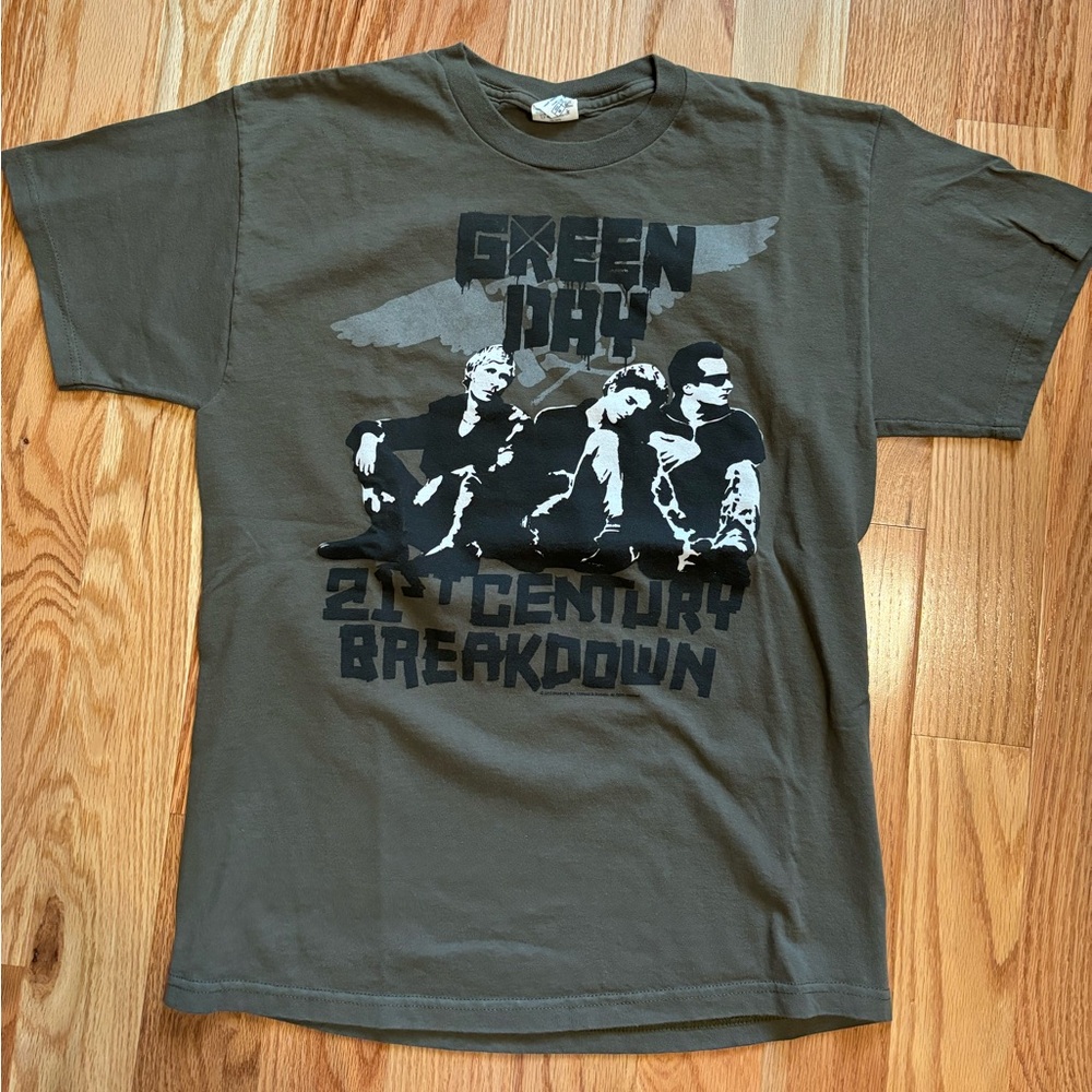 Green Day 21st Century Breakdown Tee - Large